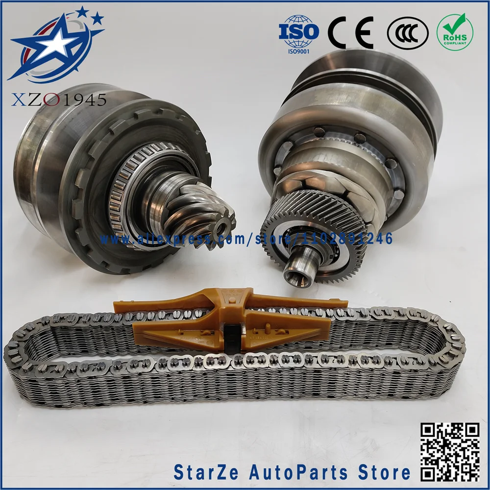 

01J 0AN Комплект цепей шкива CVT (01J331301BG, 34/38 мм) - Подходит для гидравлического цилиндра коробки передач Audi A4/A5/A6/A8 в сборе