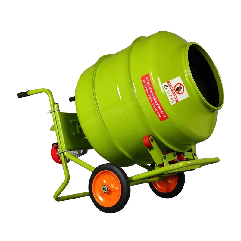120L-350LMini Electric Mobile Concrete Cement Mixer Multifunctional Concrete Cement Mortar Mixer