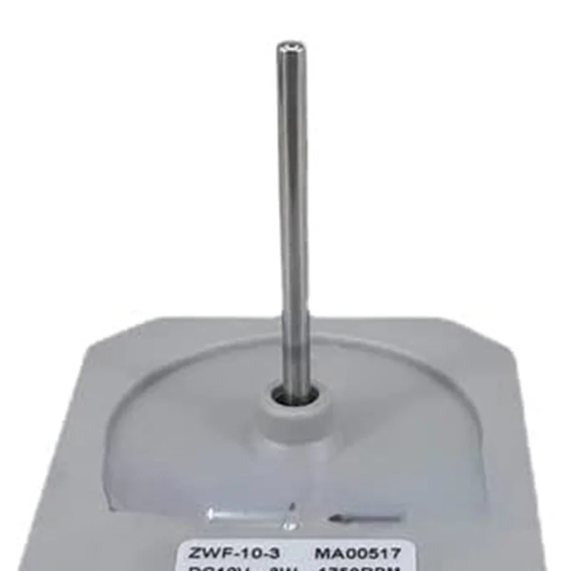 AT44-refrigerador DC ventilador DC Motor DC12V ZWF-10-3 MA00517 para Midea refrigerador DC Motor ventilador refrigerador motores de repuesto