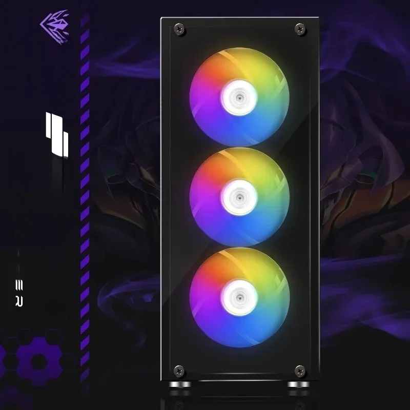 كمبيوتر مكتبي للألعاب، GeForce RTX 2060 6G، AMD Ryzen 5 2600 حتى 3.9G، 16G DDR4، 512G SSD، 600M WiFi، BT 5.0، R