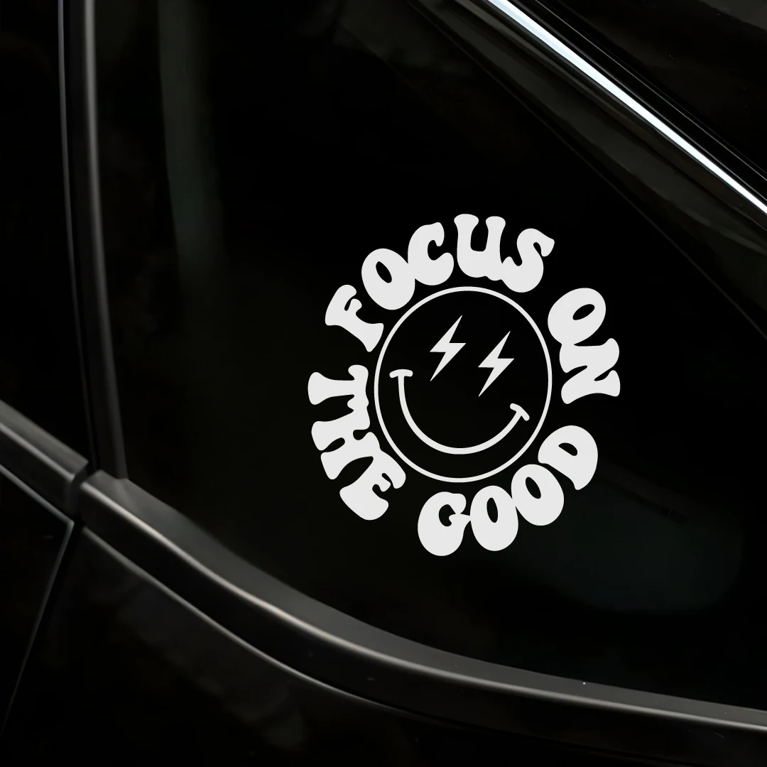 Focus on good fuel tank cap pickup truck window glass car motorcycle off-road modification decorative waterproof vinyl sticker