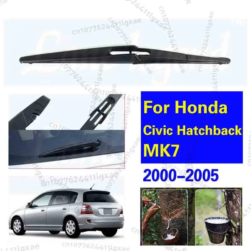 

Для Honda Civic Hatchback MK7 2000-2005 автомобильное заднее лобовое стекло, щетки стеклоочистителя, резак, автомобильные аксессуары 12 дюймов