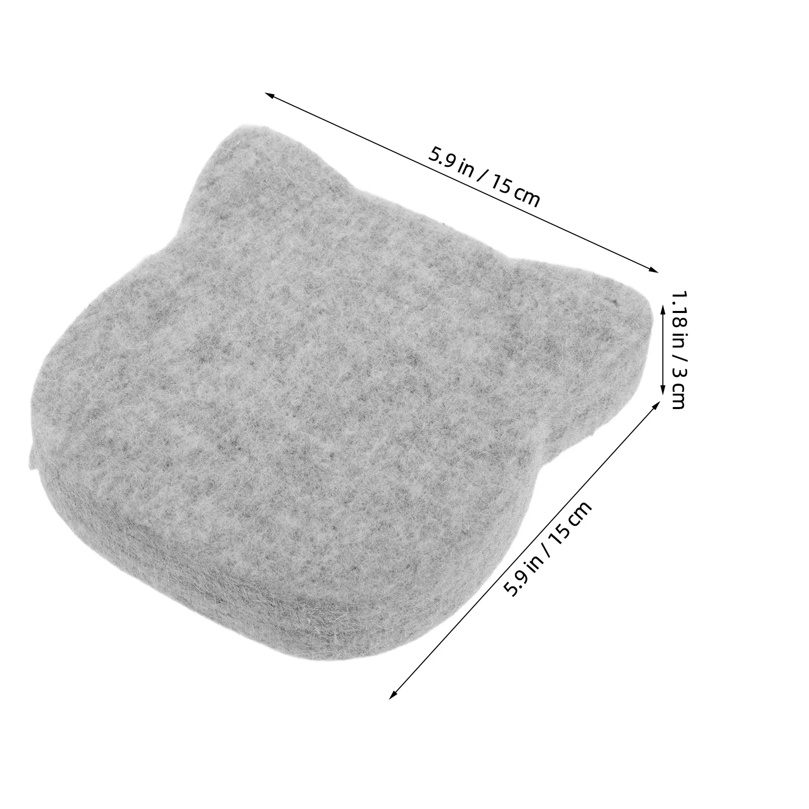 1 قطعة 15X15X3 سنتيمتر وسادة سميكة لإبرة الصوف التلبيد محطة العمل حصيرة Diy بها بنفسك الحرفية عدة ورأى مجلس وسادة كتلة الصوف الطبيعي ورأى ورقة