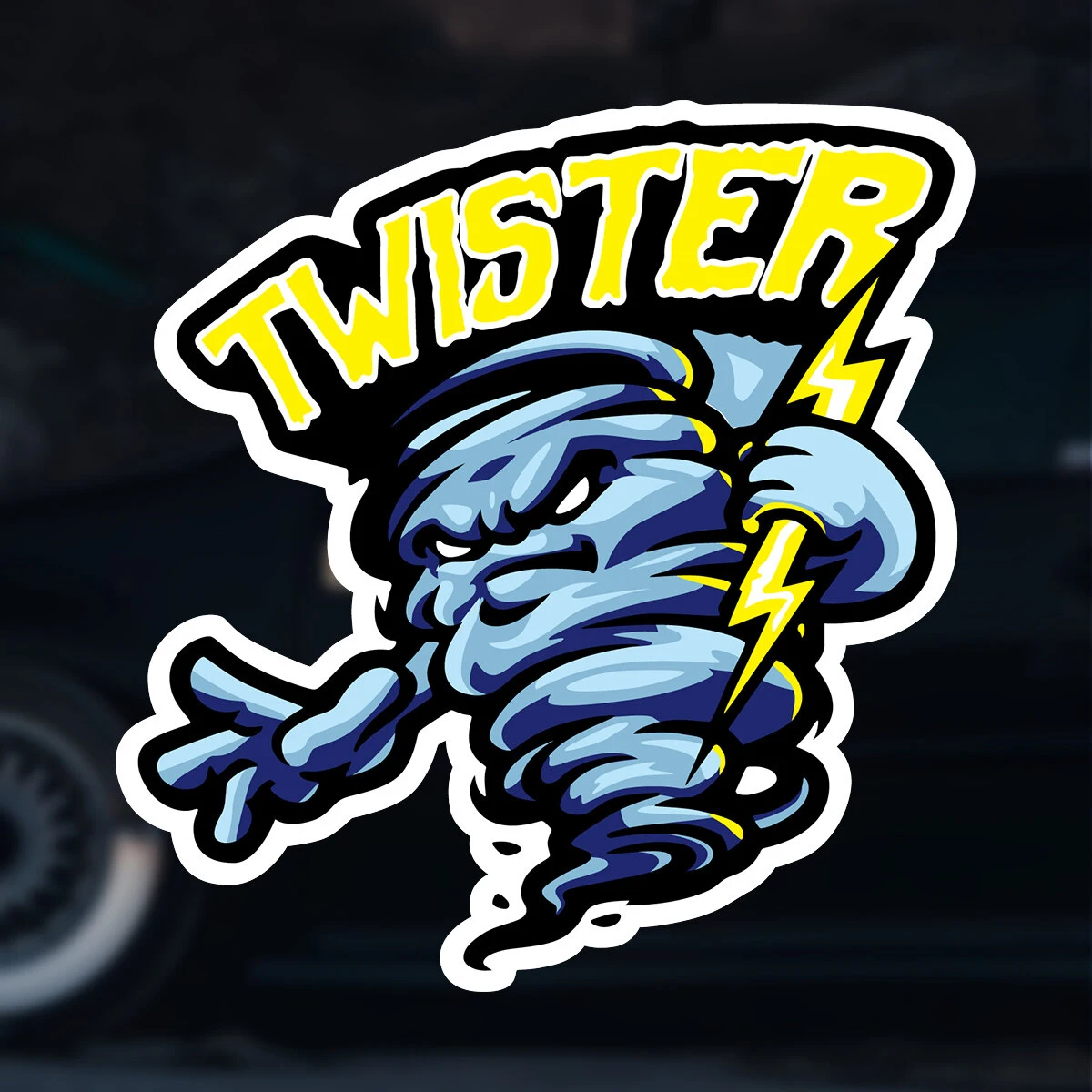 

JDM Lightning Tornado Funny Reflective Motorcycle Stickers Car Auto Moto Scooter Body Fuel Tank Helmet Vinyl Decals Accessories