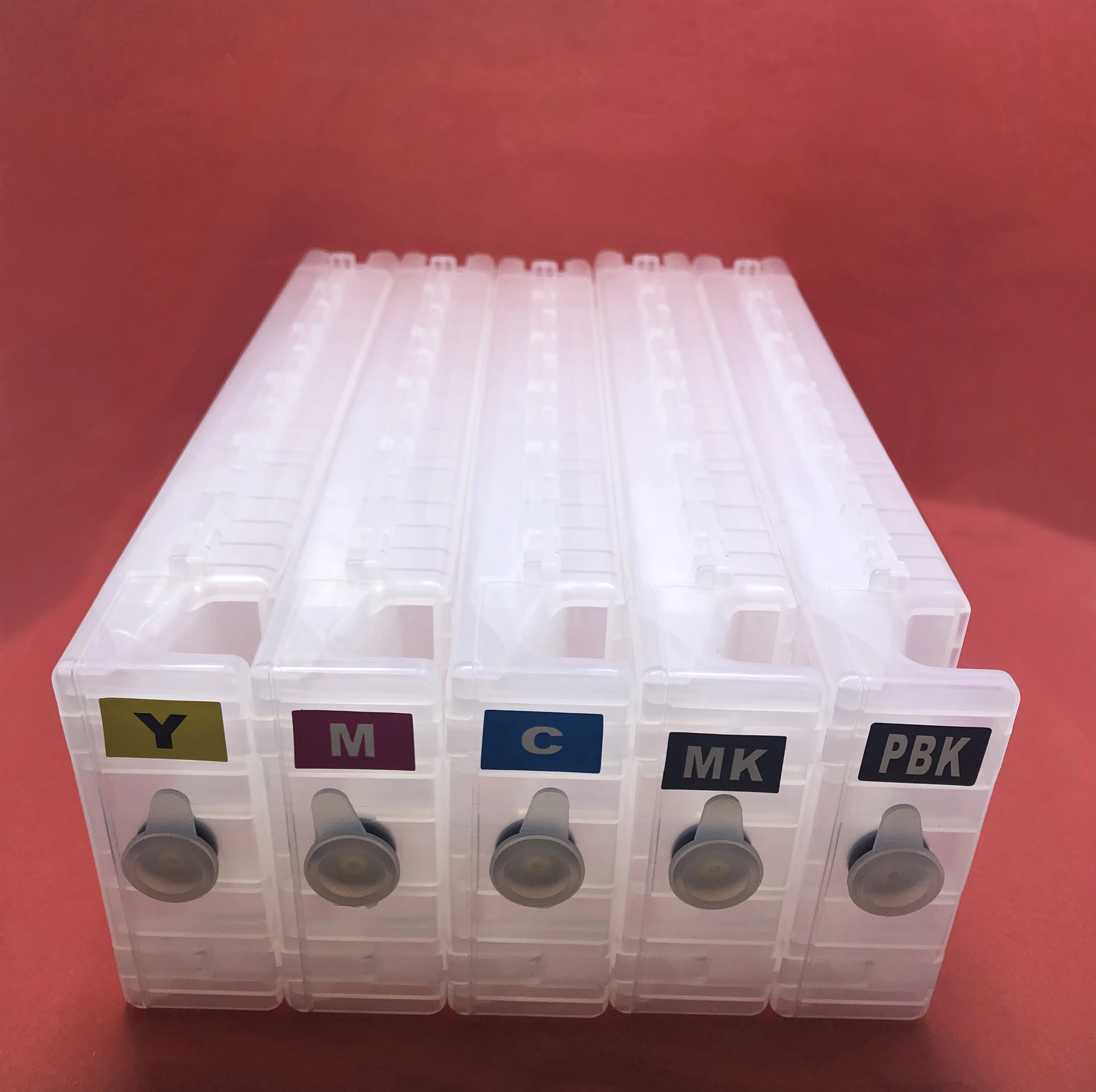 

T7081-T7085 700ml Large Format Refillable Ink Cartridge for Epson SureColor T7280 T5280 T3280 T7080 T5080 T3080 Printer