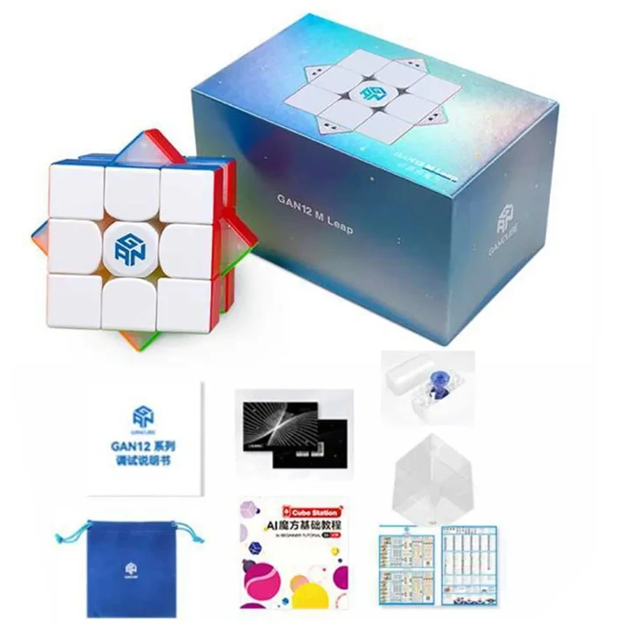 GAN 12 Maglev UV Magnetic Magic Cube Gan12 M Leap 3x3 Magnets Puzzle Speed Cubes Professional Gan12 M Pro Cubes Puzzle Toys Gift