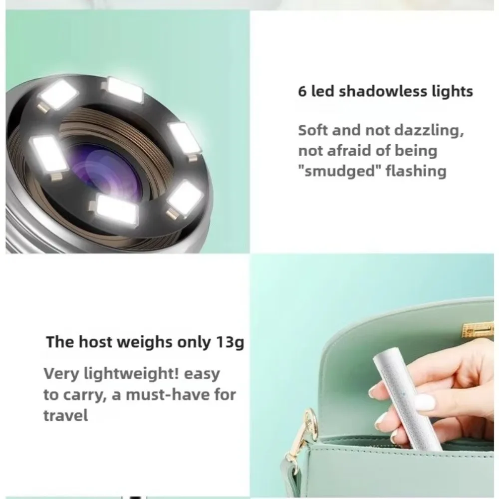 

Cleaning Tools HD Camera Visual Ear Sticks Wireless WiFi USB Charging Otoscope Endoscope Silicone Luminous Ear Cleaner Adults