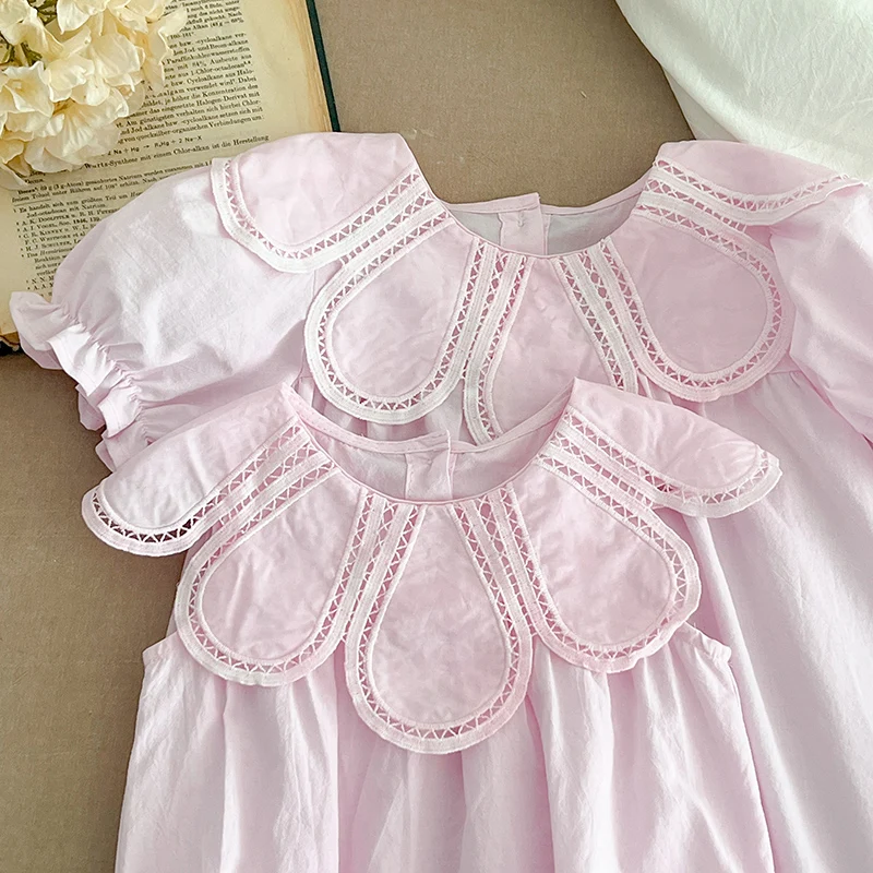 2024 New Summer Infant Baby Girl Bodysuits Sleeveless Cotton Splicing Newborn Baby Girl Jumpsuit 0-24M Baby Girls Clothes