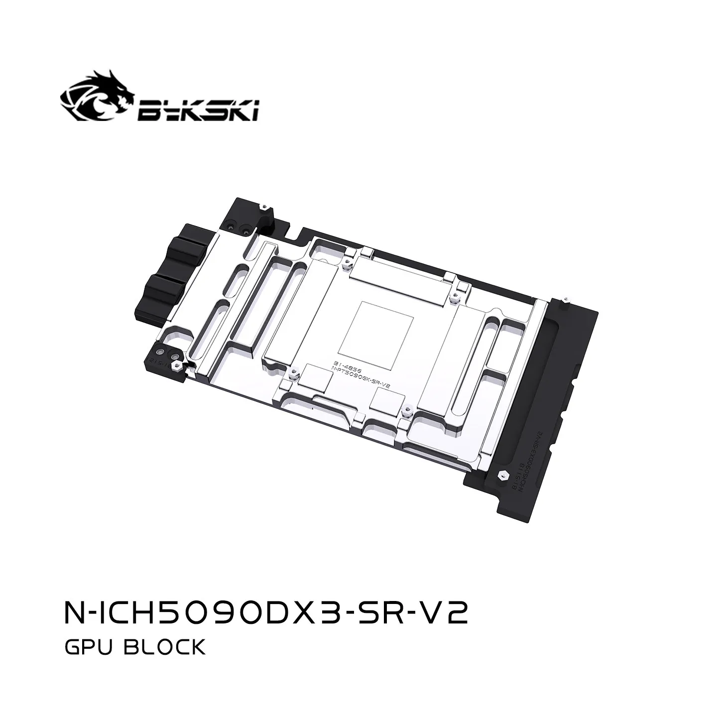 Bykski Metal Edition Water Block for INNO 3D Geforce RTX 5090 D X3 Card Cooling Cooler with Backplate N-ICH5090DX3-SR-V2