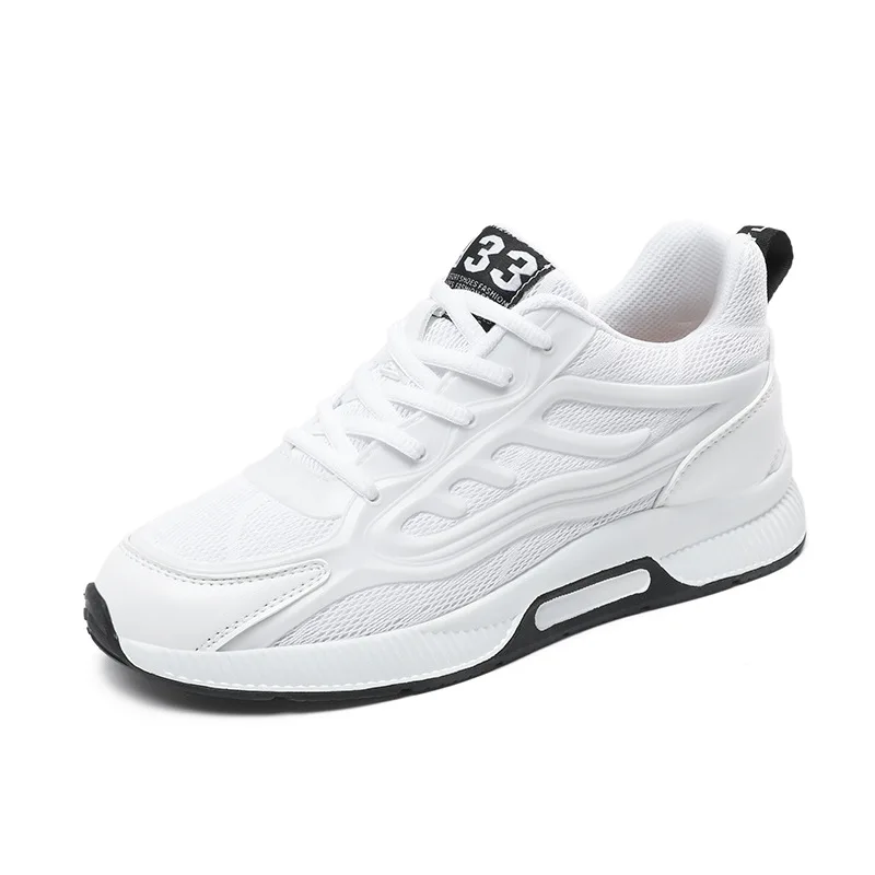 Men's Casual Mesh Shoes Invisible Height-increasing Men's Shoes Breathable Fly-woven Men's Sneakers Mesh Casual Sports Shoes