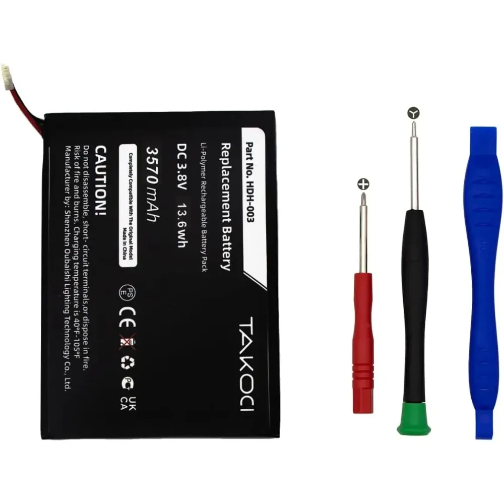 

Replacement Battery for Nintendo HDH-001, HDH-002, Switch Lite, Switch Lite NS HDH-003, HDH-A-BPHAT-C0 3.8V/mA
