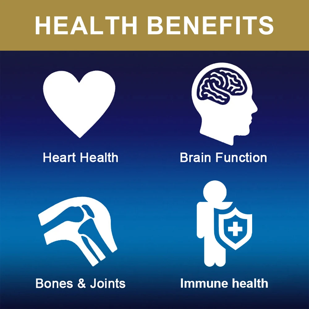 Triple Strength Omega 3 Fish Oil, EPA & DHA Rich, Heart Brain Eye Support, Skin Hair & Nervous System Health, High Absorption - view 4