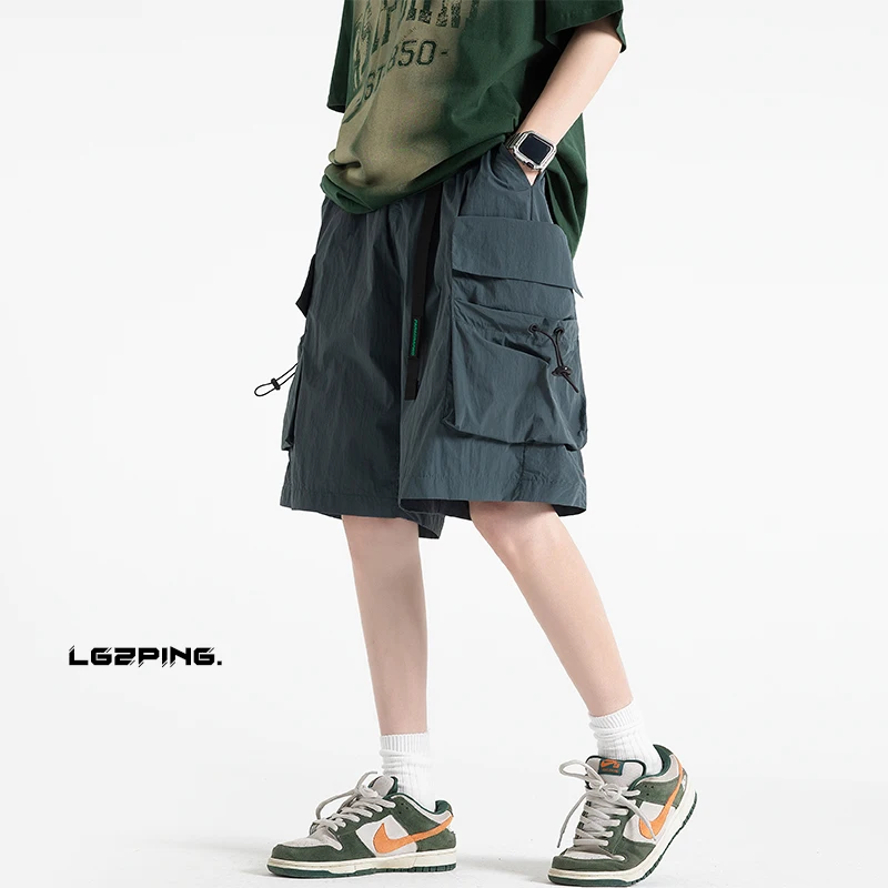 

Винтажная рабочая одежда Bla ey, мужские летние брюки средней длины до колена в американском стиле, спортивные брюки длиной пять четвертей