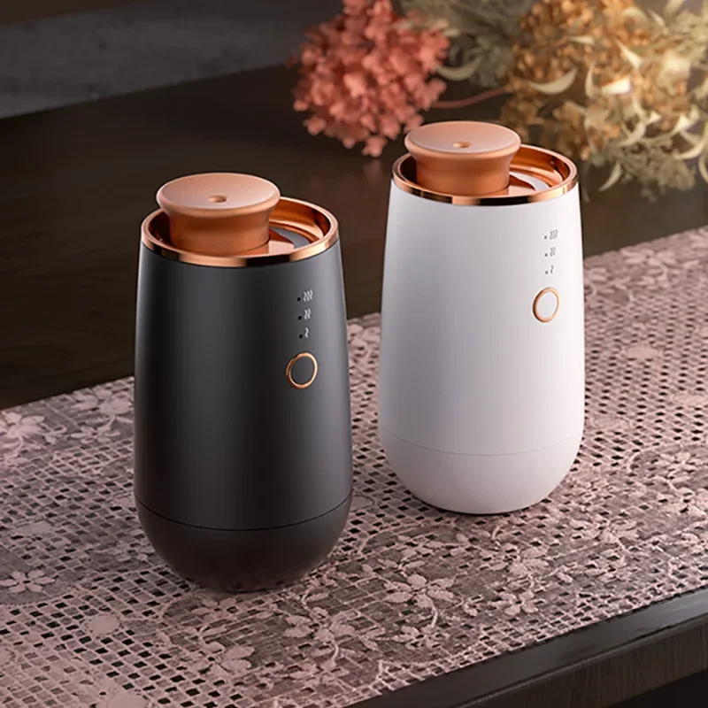 SCENTA Luxury Electronic Wireless Rechargeable Essential Oil Nebulizing Tabletop Home Mini Portable Aroma Diffuser Scent Machine