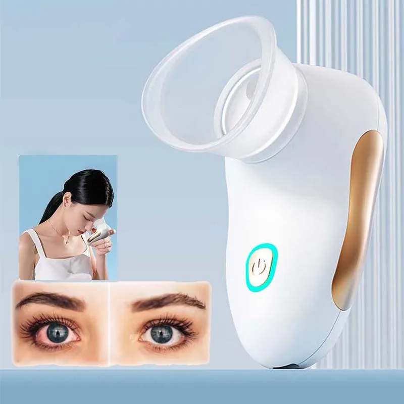 جهاز رذاذ عين نانو كهربائي صغير محمول للاستخدام المنزلي، جهاز ترطيب العين قابل لإعادة الشحن، جهاز بخار رذاذ الماء، بخاخ العناية بالعين #1