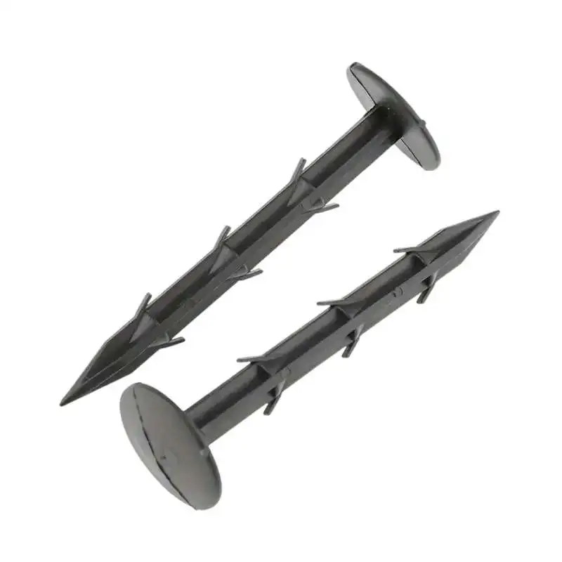 50pcs Plastic Gardening Ground Nail, Garden Shed Grass Proof Cloth Ground Nails