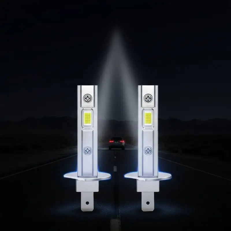 

Car LED Headlights H1 6000K Mini Direct Insertion Headlight Bulb Canbus Mini Auto Super Bright LED Super Bright Headlight Bulb