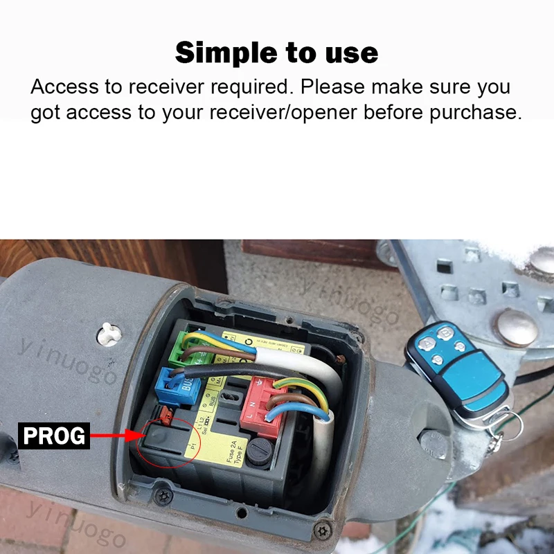 2 uds MHOUSE MOOVO Control remoto para puerta de garaje 433,92 MHz código rodante para MHOUSE GTX4 TX3 TX4 GTX4C MOOVO MT4 MT4V MT4G