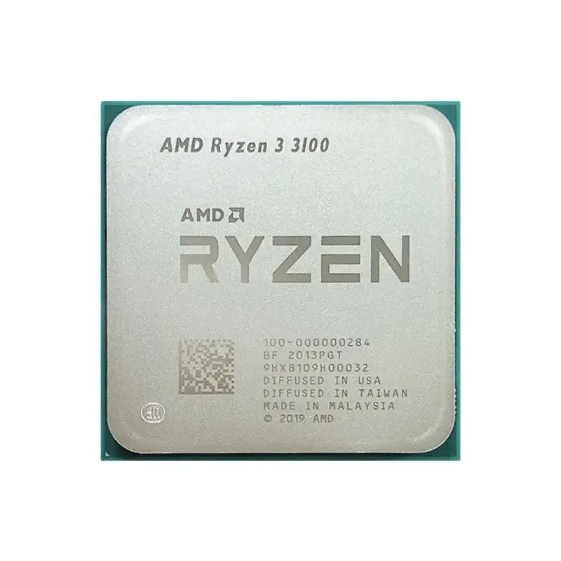 AMD Ryzen 3 3100 R3 3100 3.6 GHz Used Quad-Core Eight-Thread 65W CPU Processor L3=16M 100-000000184 Socket AM4