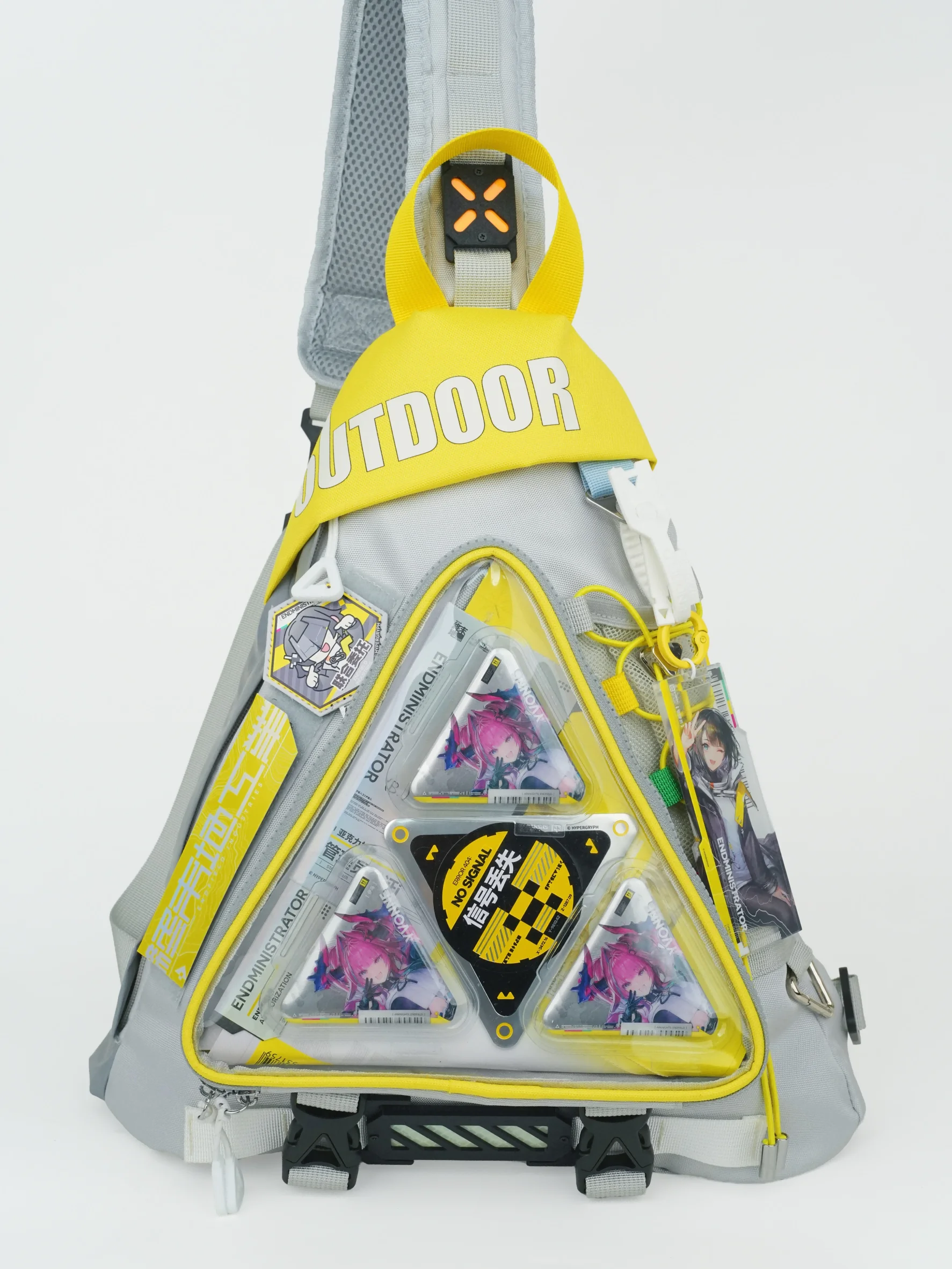 Japanese Two-dimensional Comic Show Original Lta Bag Baby Bags Shoulder Crossbody Breast Bag Neutral Wind Animation Backpack