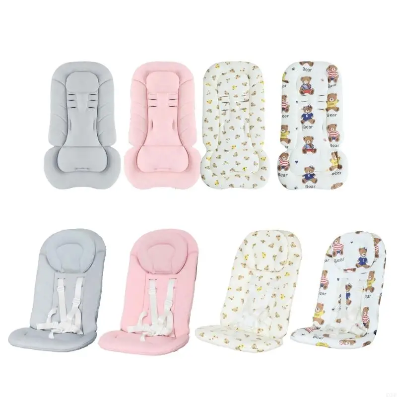 

Machine Washable Strollers Cushion Pad Anti Fade Design with/without Support Pillow For Year Round Baby Comfort