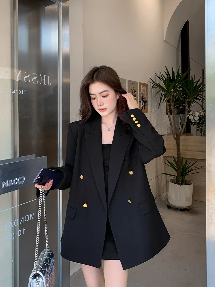 Manteau femme pardessus femme cintré saison Preppy Bf uniforme japonais soutien-gorge littéraire chinois abricot glands floraux