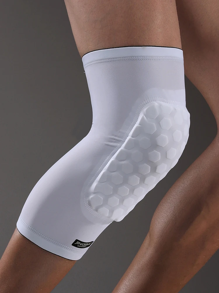 1 Pc Padded Elastic Knee Support Pads Leg Sleeve 4202A