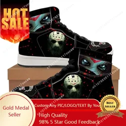 Suspense Red Horror Men Shoes High Top Casual Shoes Print On Demand Sneakers Women Shoes Cosplay zapatos de mujer