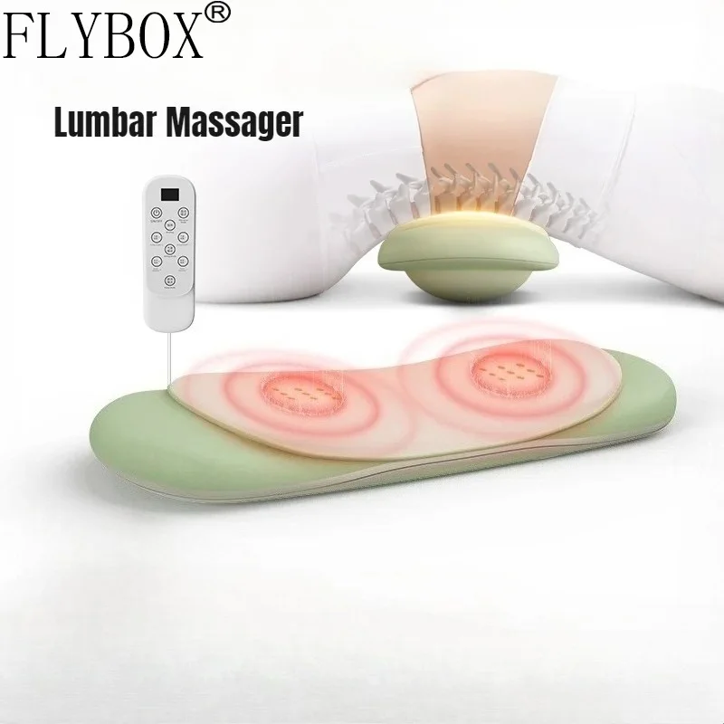 

FLYBOX Waist Airbag Massager Hot Compress Vibration Pulse Relieves Back Pain Home Lumbar Massager