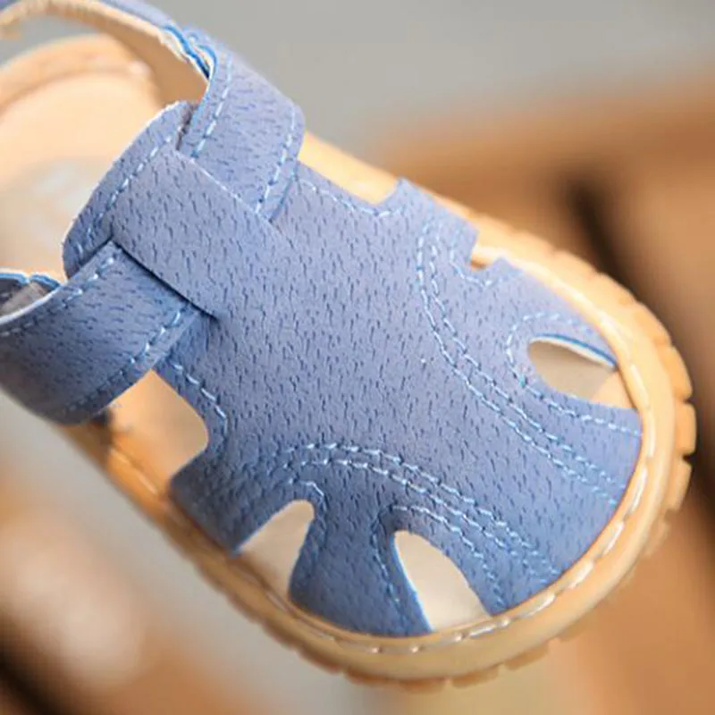 Zomer Baby Sandalen Peuter Jongens Schoenen Eerste Wandelaars Zachte Bodem Baby Strandsandalen