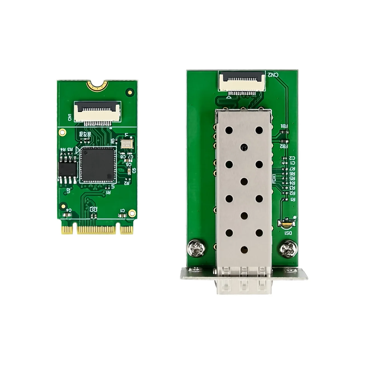 SUNWEIT ST7332 M.2 B + M Intel I210AS 1GbE SFP Fibra Industrial NIC Servidor Externo Com Fio CE ROHS/FCC Certificado OEM 1 Ano
