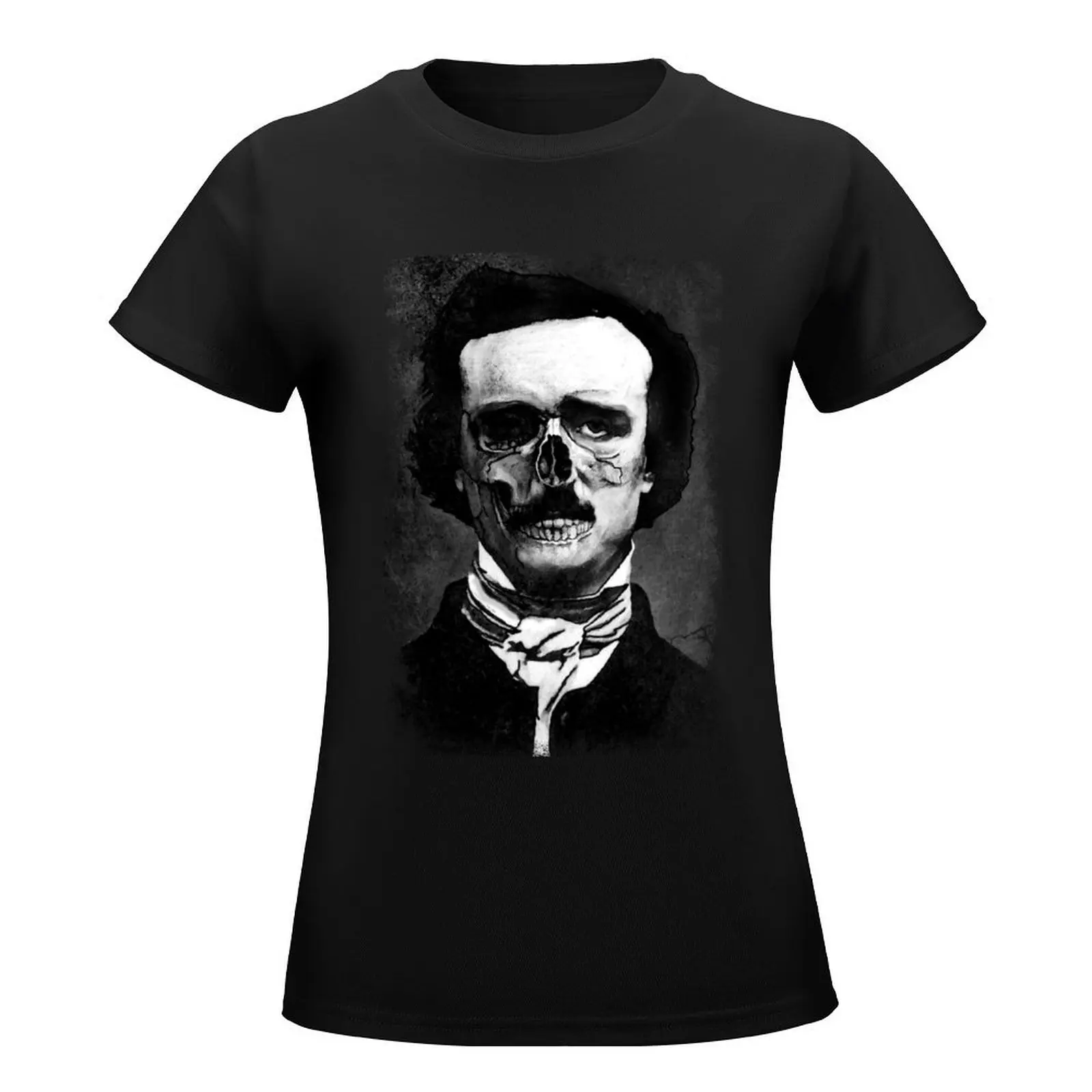 Edgar Poe T-Shirt funny animal print shirt for girls shirts graphic tees workout t shirts for Women