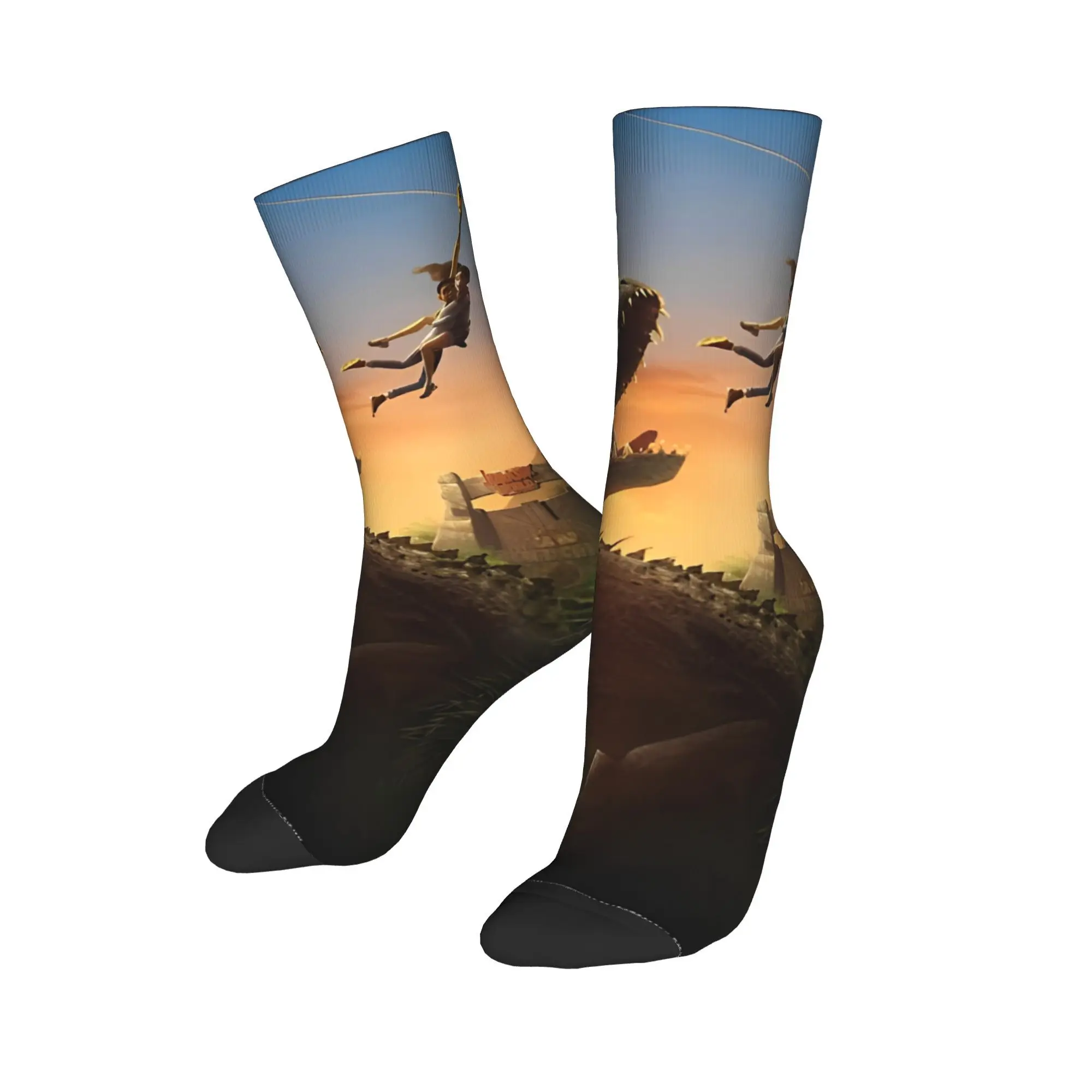 Men Women Jurrassix World Socks Breathable Fun Dinosaur World Socks Little Small Gifts