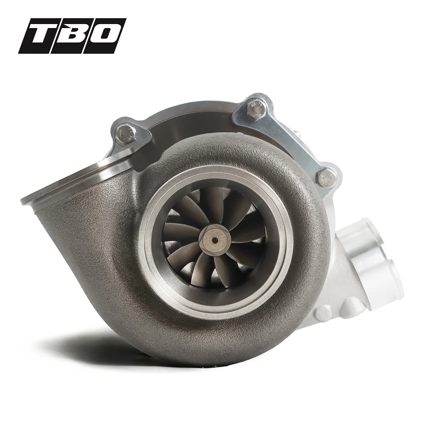 G35-1050 Ball Bearing Billet Forged Compressor Wheel Turbocharger W/o Actuator AR 0.83 Dual V-Band Universal Fit