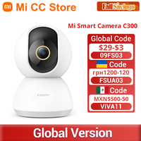 Global Version Xiaomi 360° Home Security Camera C300 Super Clear 2K Image F1.4 Large Aperture AI Human Detection Mi Camera