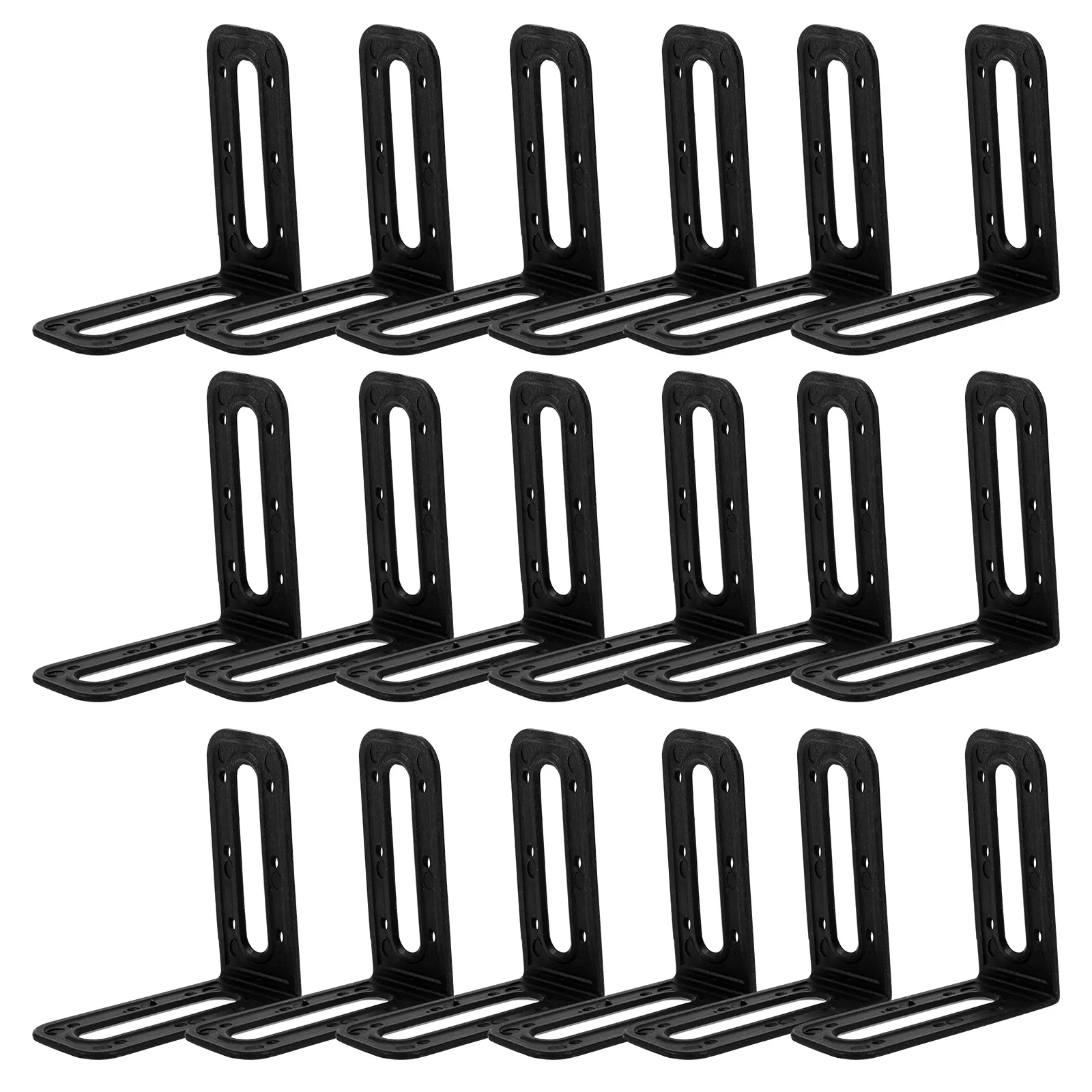 25 шт., прокладки для системы выравнивания плитки, многоразовые инструменты для установки керамической плитки, фиксирующие углы под прямым углом, прочный пластик