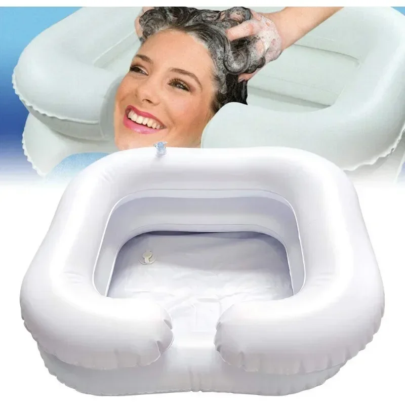 

Portable Inflatable Hair Washing Basin Household Universal Space Saving Shampoo Basin Convenient Hair Washing Sink Home