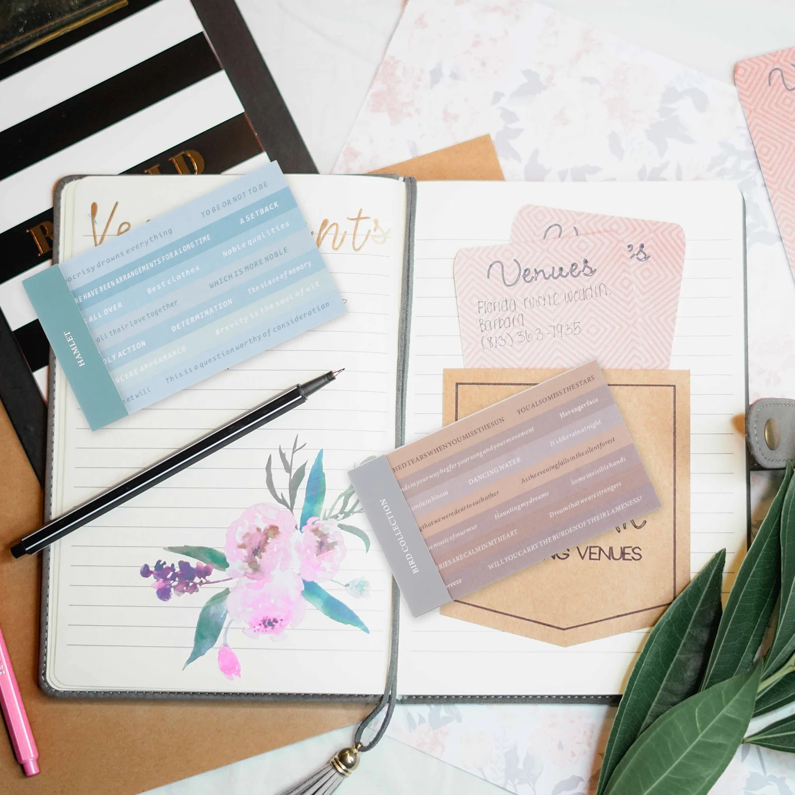 

4 Bag Inspirational Quote Stickers Premium Paper Motivational Decals for Scrapbook Notebook Diary Decoration Wall Decals