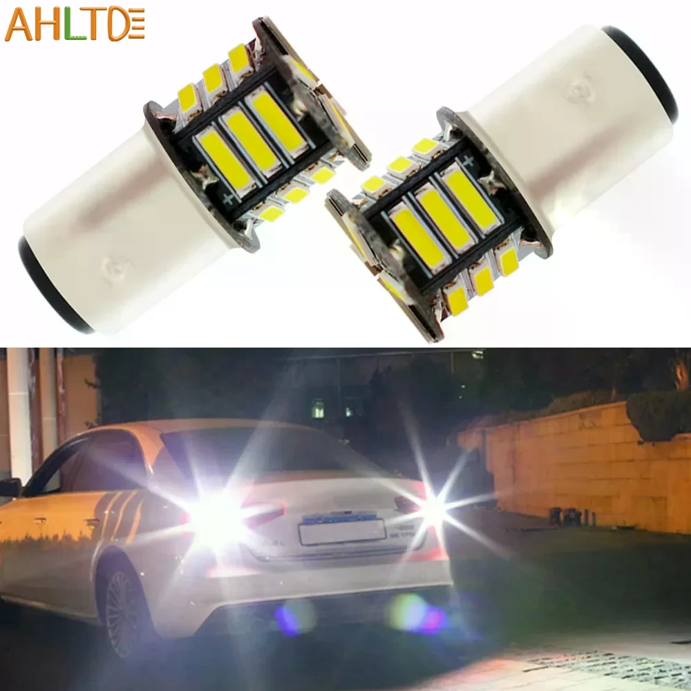 1X 1156 BA12S 1157 BA15D Car Turn Signal Lamp Backup Led 7020 21SMD Auto Reverse Brake Light License Plate Bulb Dome Reading Led