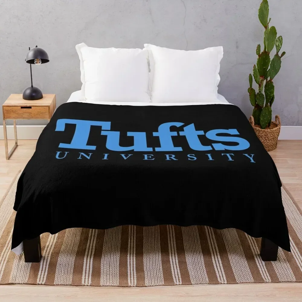 Tufts University Throw Blanket Stain Resistant Cozy Warm Blanket