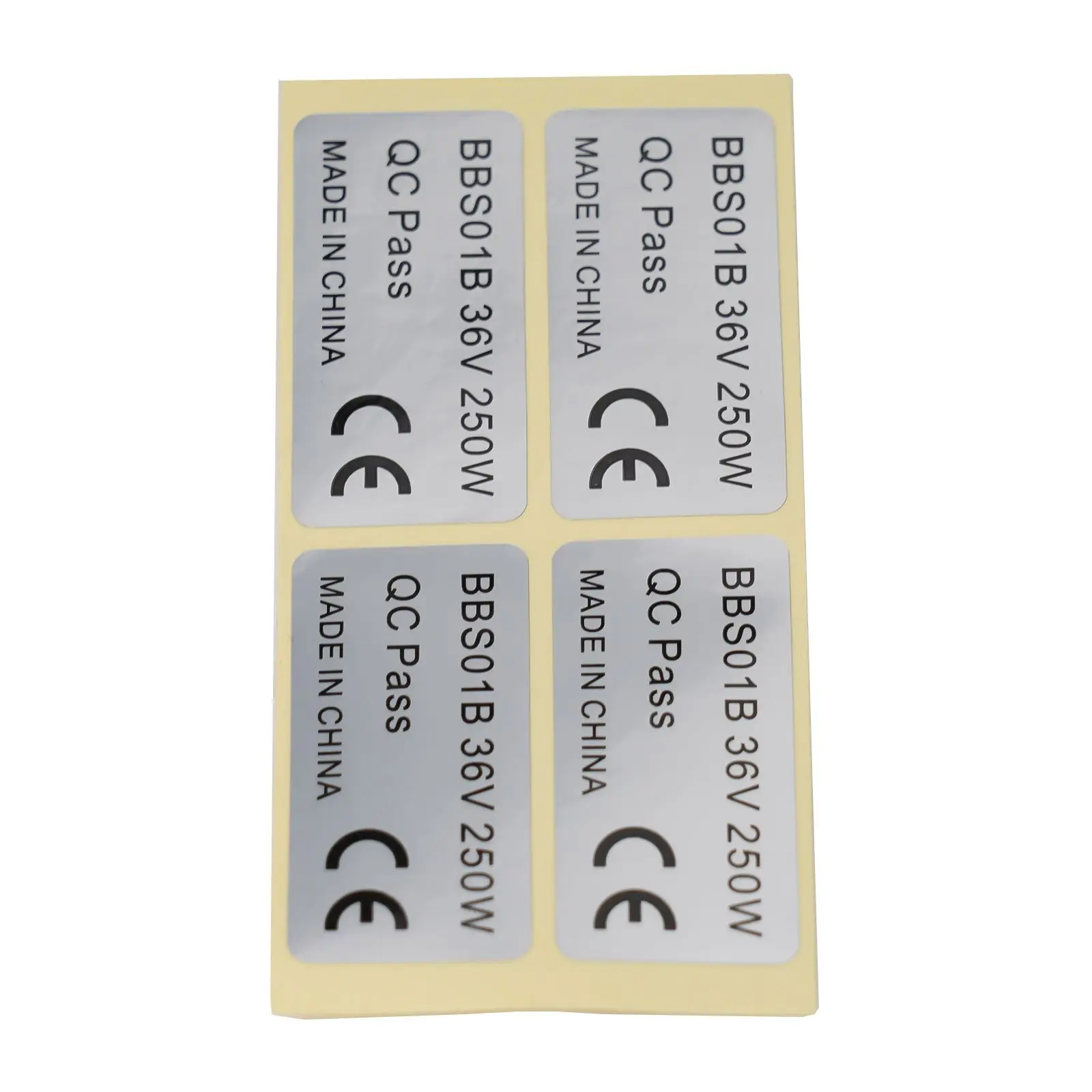 20Pcs Stickers For BAFANG 36V 250W/48V 750W Motors Silver Electric Bicycle Decals Ebike Stickers Electric Bike Accessories