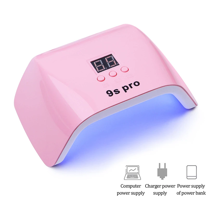Nail Lamp 120W Smart Sensor Nail Dryer UV Nail Phototherapy Lamp Non-black Hand