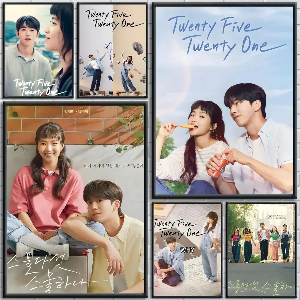 Korean TV Twenty Five Twenty One Movie Poster Trendy And Easy-to-Apply Wall Art Stickers For Home Decor And Dorm Room Walls