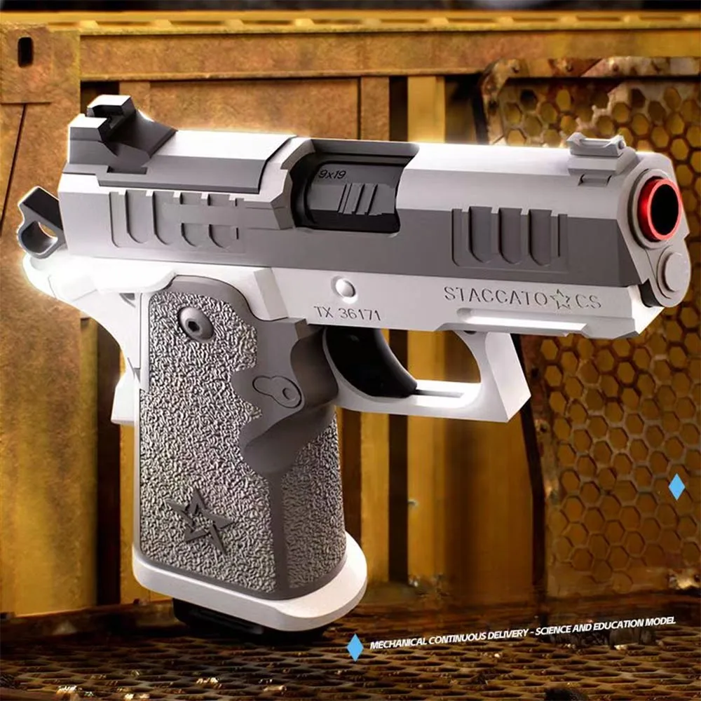 Stress Shot Beste speelgoedpistool voor volwassenen Jongens Dropship speelgoedpistoolpistolen zien er echte verjaardagscadeaus uit