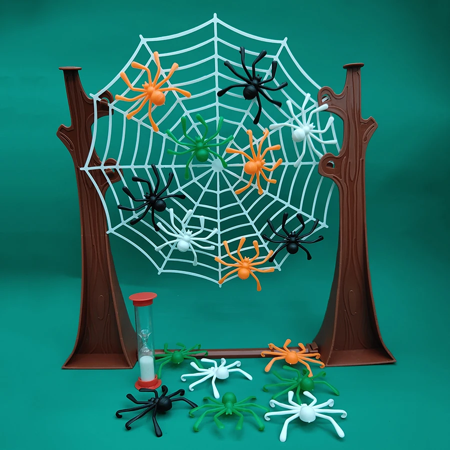 1 set Bouncing Spider Desktop Games  Family Prank party Entertainment Game Festival Team gatherings Atmosphere Interactive Spide