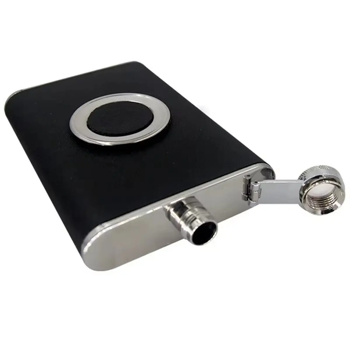 2026 New Tool 8oz Wine Hip Flask with Cup Built-in CollapsibleFunnel Stainless Steel Wine Bottle Drink Barware Whiskey Flask