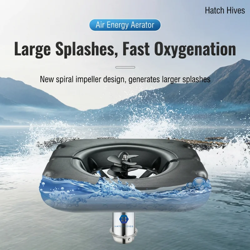 Fish Pond Aerator - High Efficiency Aquaculture Stainless Steel Air