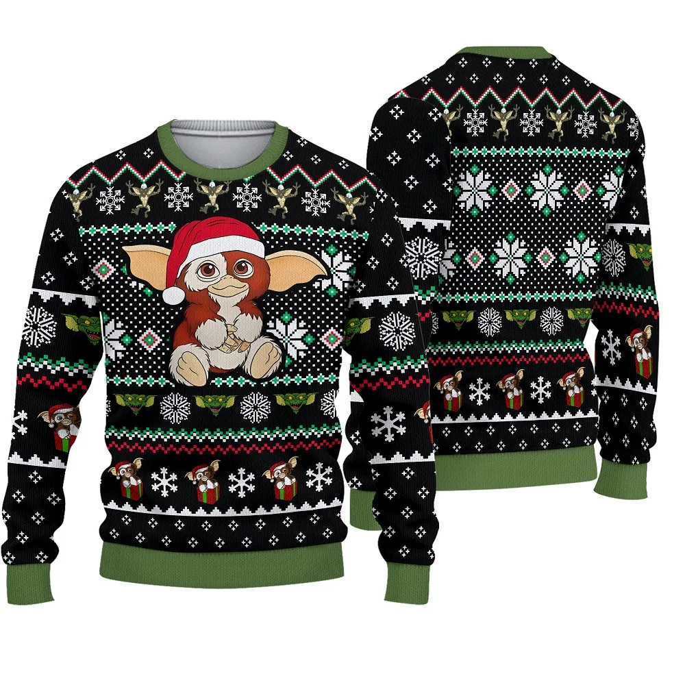 

Anime Cartoon Round Neck Sweatshirt Son Goku Spring Autumn Thin Christmas Couple Sweatshirt Long Sleeved Oversized Clothing
