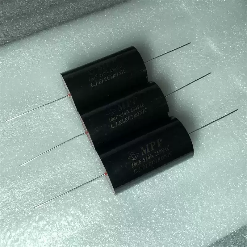10-100pcs Original box thick copper feet C.J.ELECTRONIC MPP 10UF 250VAC audio infinitely thin film capacitor