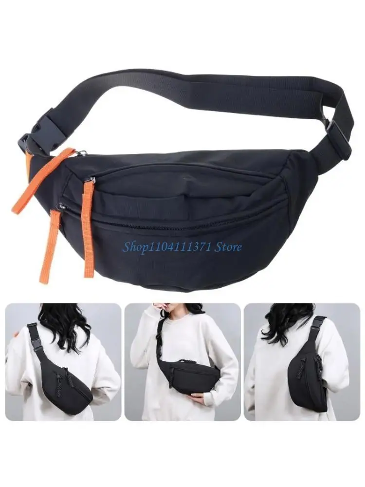 

P9FC Fashion Chest Bag for Women Man Belt Bag Crossbody Bag Practical Waist Bag